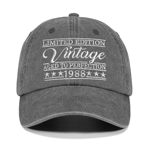 Image of Birthday Gifts for Him Her, Unique Ideal Gifts Cap for Men Women, Vintage Hat Baseball Cap