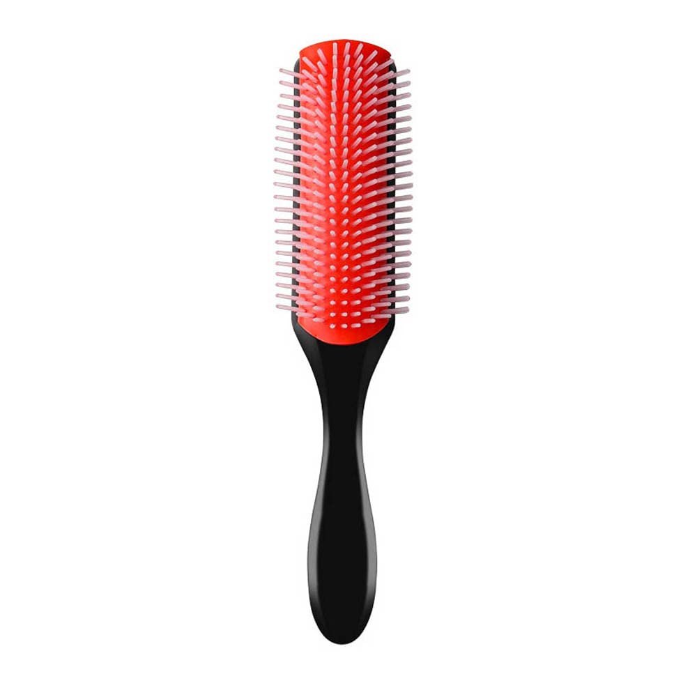 SOWUGI Classic Styling Brush 9 Rows Hair Brush for Blow-Drying & Styling – Detangling, Separating, Shaping & Defining Curls