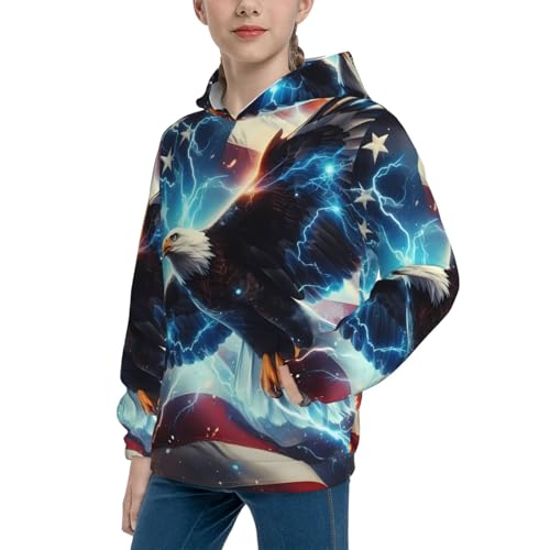 Animal Forest Wolves Kid Hoodies Boys Sweatshirts Girls Pullover with Pocket2