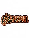  Saxon Heavy Metal Band Silver Aufnäher Besticktes Patch zum Aufbügeln Applique