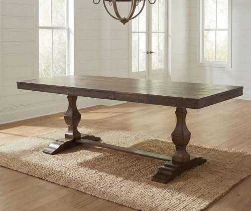 WAMPAT 74.8-inch Long Vintage Farmhouse Dining Table for 6-8 People - Image 3