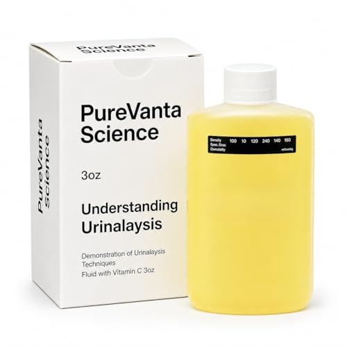 PureVanta Science 90ml Synthetic Urinalysis Training Fluid – Educational Demonstration Solution...