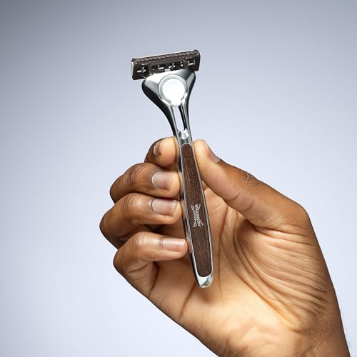 Wilkinson Sword Quattro Herren Rasierer Vintage Edition - für ein klassisches und hochwertiges Rasurerlebnis – Ansicht 4