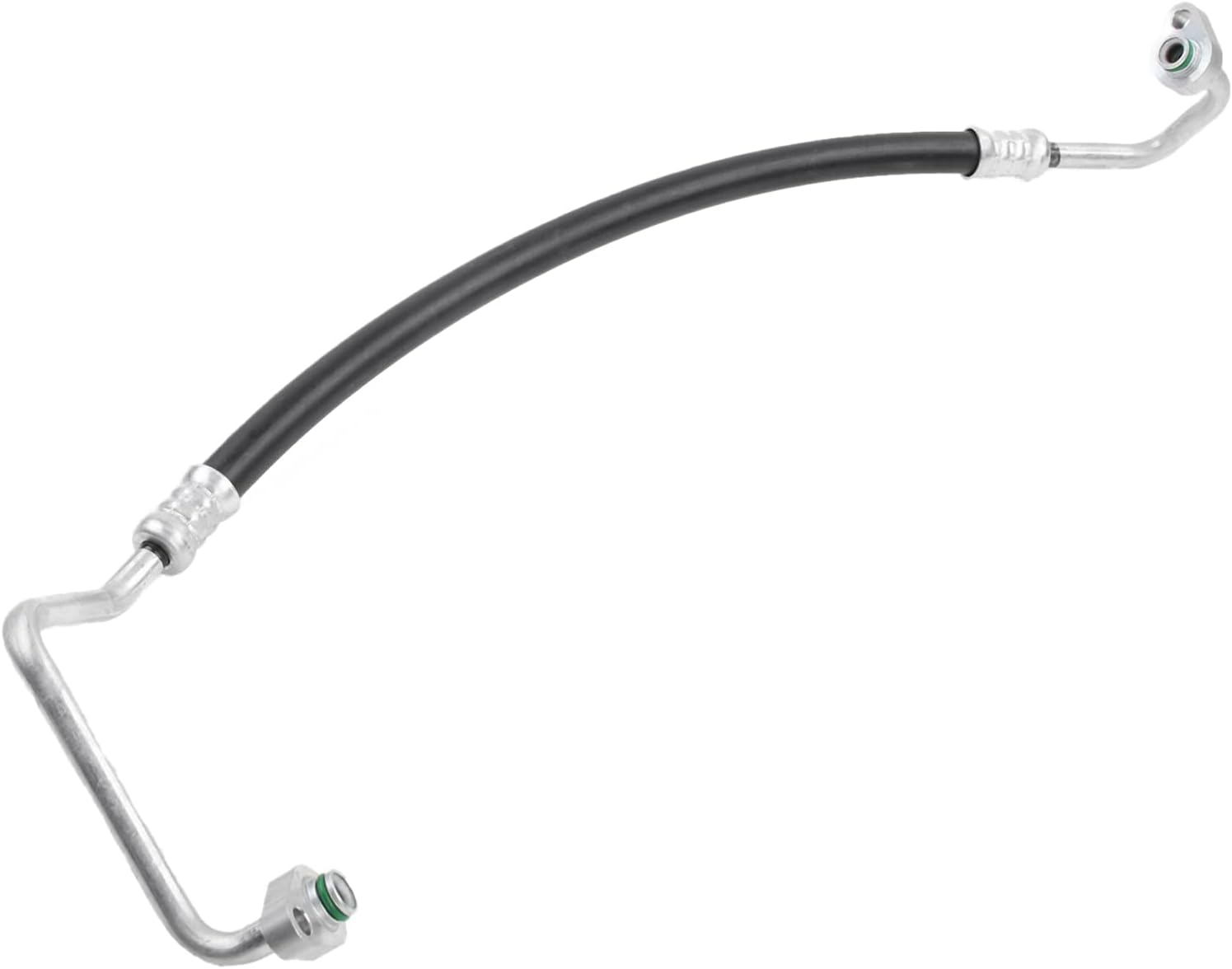 A-Premium A/C Discharge Line Hose Assembly Compatible with Dodge Grand Caravan, Caravan & Chrysler Town & Country, Grand Voyager, Voyager & Plymouth Grand Voyager, Voyager, Compressor to Condenser