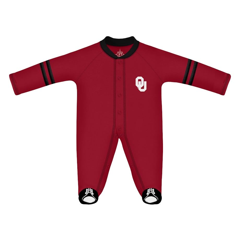 Image of Creative Knitwear College Baby Infant Sports Shoe Footed Romper
