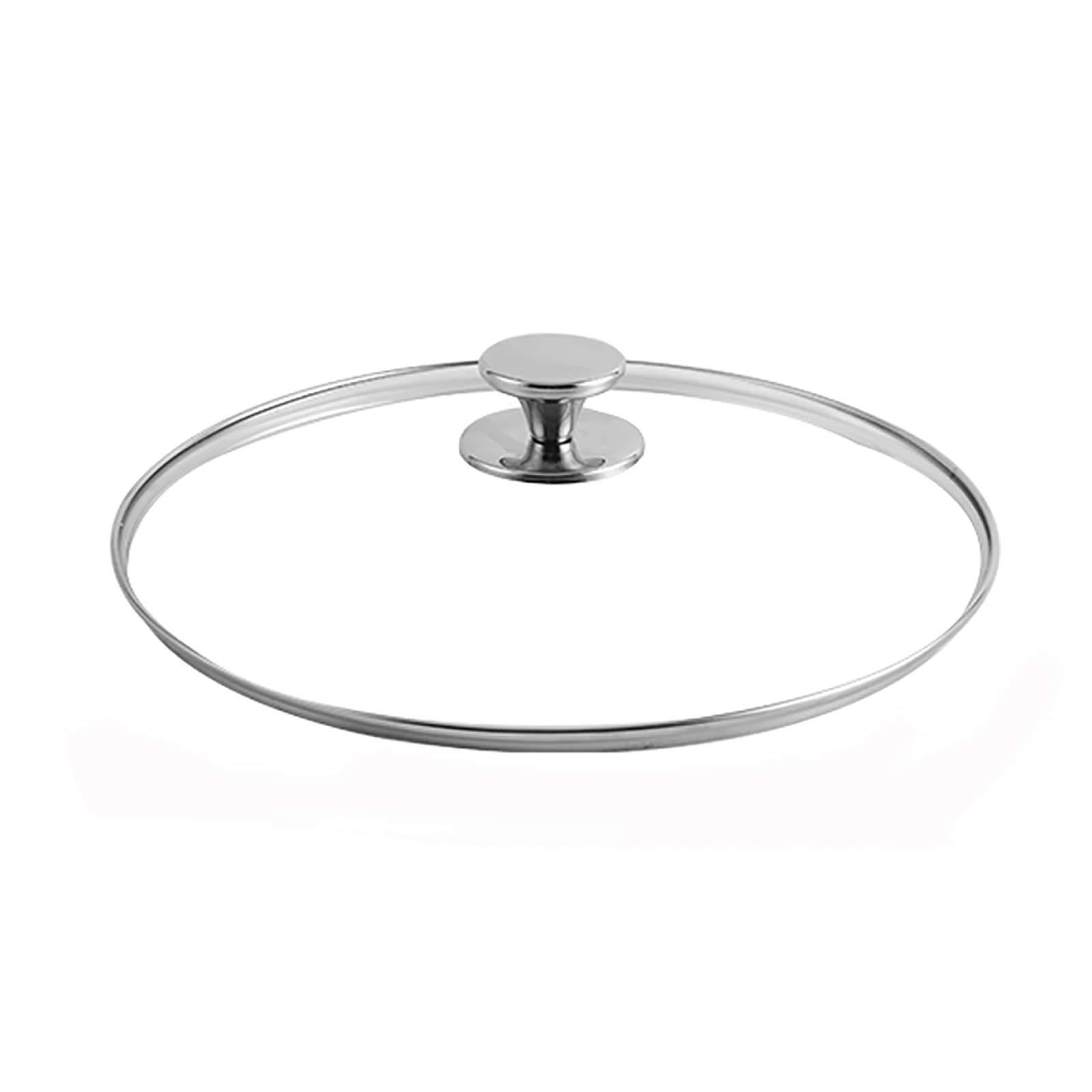 Tapa de sartén/Tapa de Cacerola, Olla de Cocina Visible de Vidrio Templado, Tapa de Repuesto para Cocina, Cubierta (26 cm)
