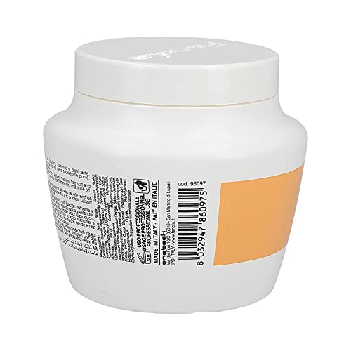 Fanola Restructuring Mask, Nourishing and Detangling Action for Dry and Frizzy Hair, Enriched Formula with Milk Proteins, 500