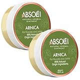 Absolei Arnika Salbe, Natürliche Salbe für Muskeln, Blutergüsse und Schwellungen, 40 ml...