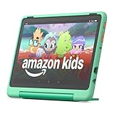Amazon Fire HD 10 Kids Pro tablet (newest model) ages 6-12 | Bright 10.1" HD screen | Slim case for older kids, ad-free content, parental controls, 13-hr battery, 32 GB, Mint