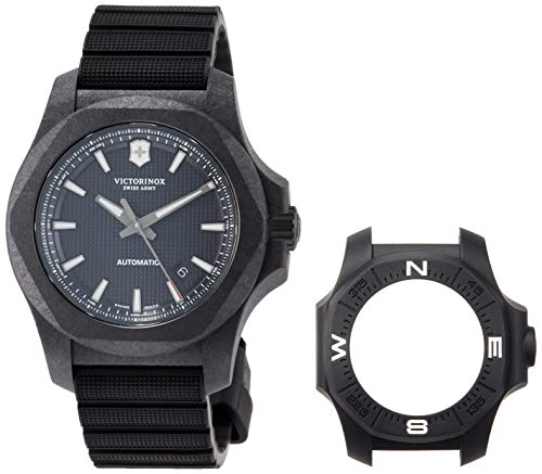 Victorinox I.N.O.X. Carbon Automatic Black Dial Mens Watch 241866
