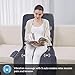 COMFIER Full Body Massage Mat Pad with Heat, Chair Pad with 10 Vibration Motors & 2 Therapy Heating Pad with Auto Shut Off, Heated Massage Mattress Pad for Back