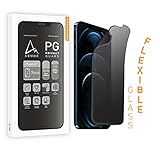 ARMOR Flexible Glass Screen Protector for iPhone 12 Pro Max, Privacy Guard with 9H
