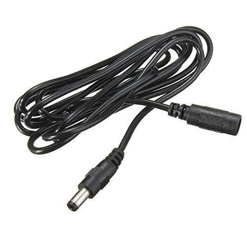 Amazon | DC電源延長ケーブル 5m オス⇔メス DC12V用 各種DC電源機器や