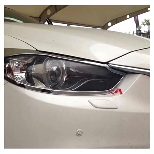 Párpados faros delanteros Mazda 6 Atenza 2013 2014 2015 cejas ABS 4