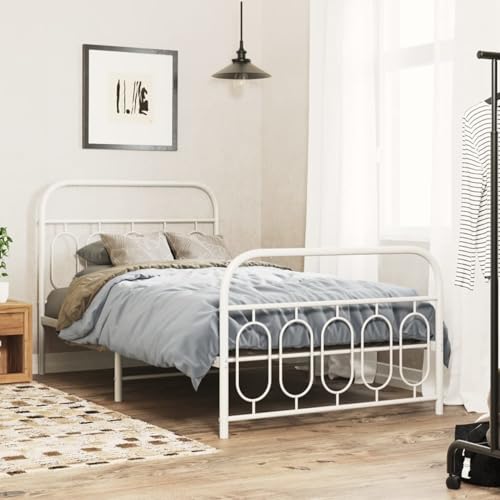 Cabeceros de Cama 105 en Forja Color Blanco Marca Gecheer