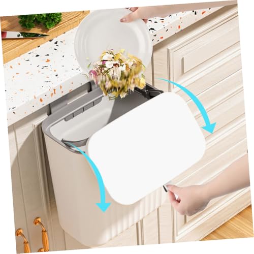 Caneca colgante con tapa para cocina y baño miniatura 4