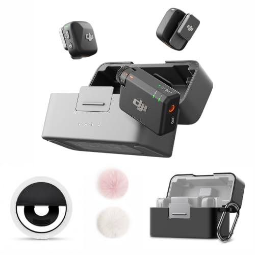 Image of DJI Mic Mini Combo + Silicone Case + Colorful Wind Muff + Selfie Light