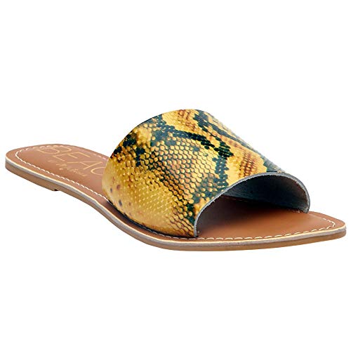 Image of BEACH by Matisse Womens Cabana Slide Casual Sandals Casual - White