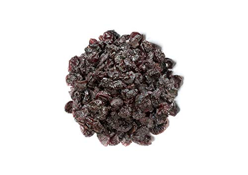 Food to Live Organic Dried Unsweetened Sour Cherries, 2 Pounds - Pitted Cherry Fruit, Non-GMO, Raw, Sun-Dried, Unsweetened, Unsulfured, No Oil Added, Vegan, Bulk
