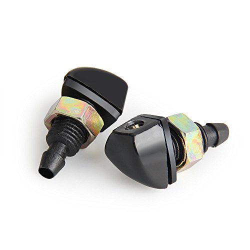 Big-Autoparts BA-10914058A 2 Pcs Front Windshield Washer Nozzle Universal Car Wiper Washer Nozzle Fits thumb #6