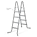 Funsicle 14ft x 48in Round Oasis Above Ground Pool, with SkimmerPlus Filter Pump & Ladder, Gray