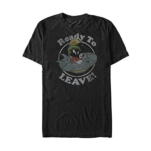 Looney Tunes Marvin Le Martien T-Shirt Homme Prêt À Partir haut manches courtes