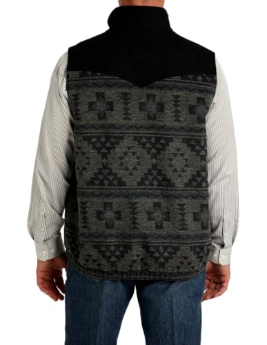 Image of Cinch Men's Southwestern Print Concealed Carry Vest - MWV1543012 X-