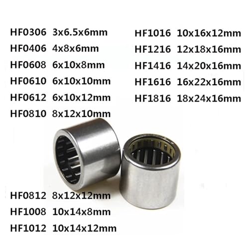 Roulement unidirectionnel HF0612 pour stopper l'inversion de rotation des axes - 7