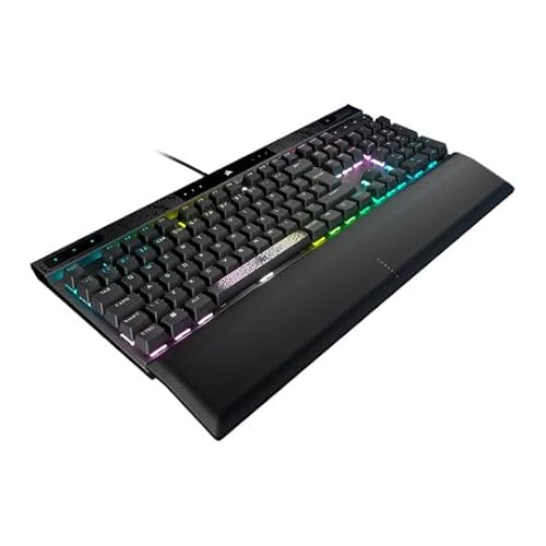 CORSAIR K70 MAX RGB Tastiera meccanica meccanica da gioco cablata - Interruttori MGX regolabili - Keycaps PBT Double-Shot - Modalità di attivazione rapida - Compatibile iCUE - PC, PS5, PS4, Xbox -