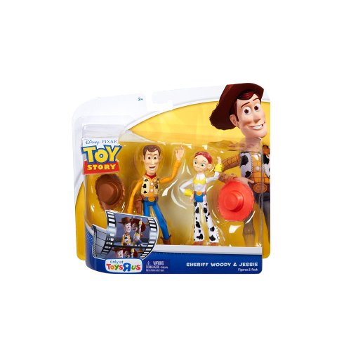 TOY STORY DOUBLE PACK WOODY & JESSIE 4' FIGURES