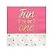 Fun to be One - 1st Birthday Girl with Gold Foil - Beverage Napkins (16 count)
