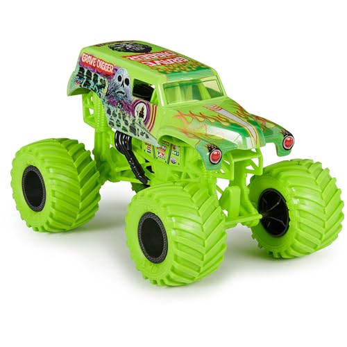 Monster Jam - VÉHICULE Die CAST 1:24 - Véhicule Authentiques Monster Trucks Officiels Spectacles À Collectionner - Echelle 1:24-6056371 - Jouet Enfant 3 Ans et + - Modèle Aléatoire