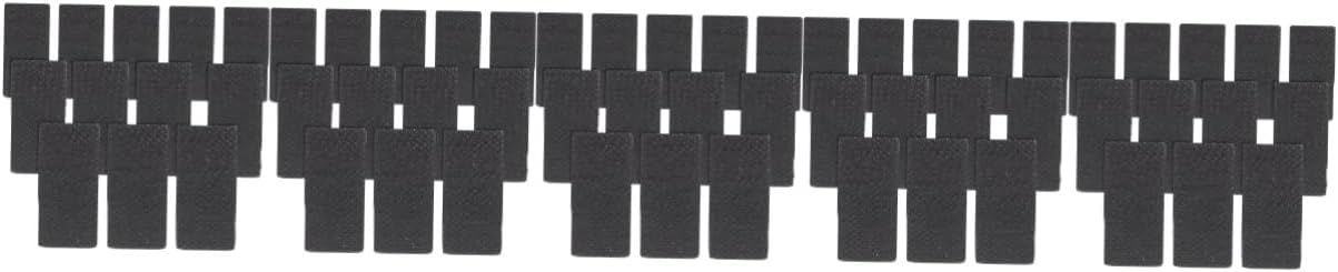 100pcs Skid Furniture Pads for Chair Legs Noise Reduction Furniture Protectors Self-Adhesive Floor Protectors and Easy to Apply