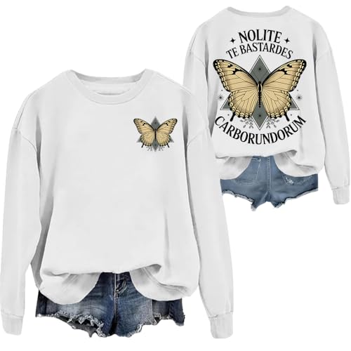 Nolite Te Bastardes Carborundorum Sweatshirt Nolite Te Bastardes Carborundorum Butterfly Hoodie