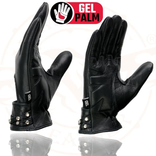 Image of Milwaukee Leather Women's Leather Lightweight Motorcycle Lined Driving Hand Gloves - X-Small