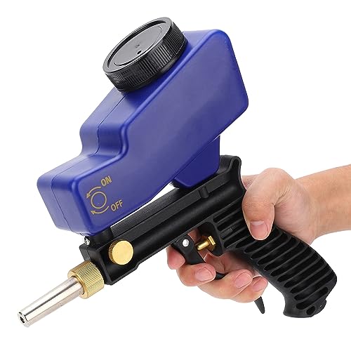 Sabbiatrice per Compressore d'aria, Pistola per Sabbiatura Pistola per Sabbiatura Portatile Pistola a Spruzzo per Sabbiatura Portatile 6000 Giri/min 70‑150 PSI Pistola per