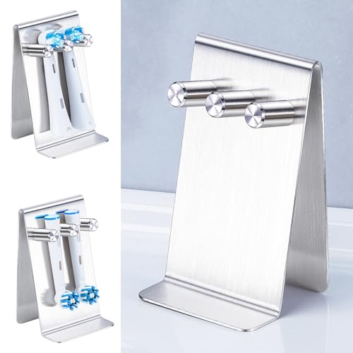 WAYASI Porta Cepillo de Dientes Eléctrico, Soporte para Cepillos de Dientes de Pared, Soporte Cabeza Cepillo de Dientes Pared Baño, Portacepillos de Dientes Toothbrush Holder (Pequeño)