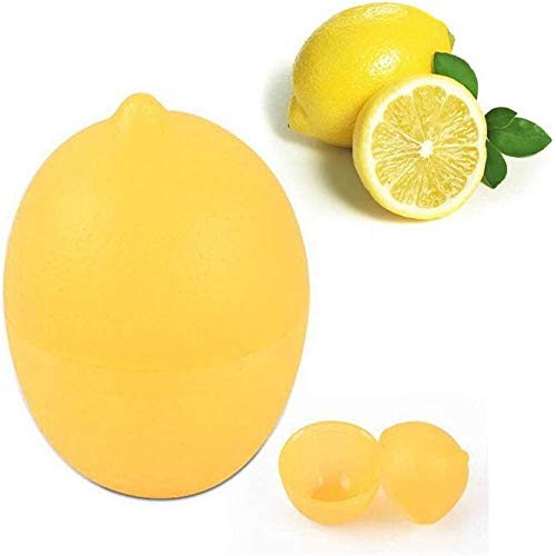 Molinter Contenitore salvafreschezza, per PC, con coperchio, per cucina, caramelle, biscotti, preparare, conservare (limone)