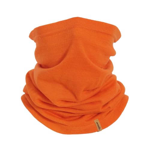 Image of ACUSHLA 100% Merino Wool Neck Gaiter Men Women Winter Ski Face Mask Scarf