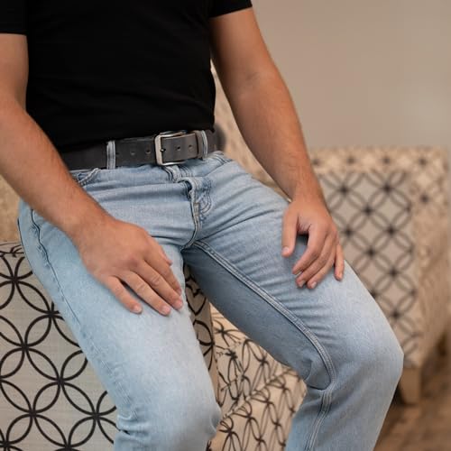Smoky Mountain Belt - USA Made Genuine Full Grain Leather Belt with Certified Nickel Free Buckle2