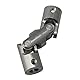 Universal-Gelenkkupplung, 4-10 mm, U-Gelenk, 3-fach Lenkwelle, für Boot, Auto, Ersatzteile, Zubehör DIY, silber