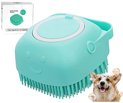 TTshuzi Bürste Für Kleine Hunde (Gelb) – Weiche Borsten, Reduziert Haarausfall, 134 G