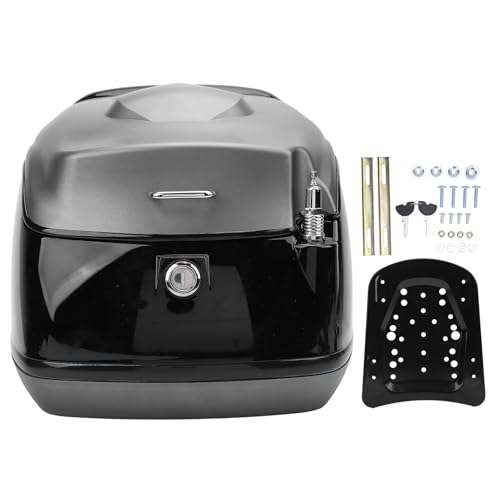 Top case de moto vintage pour ranger votre casque en scooter