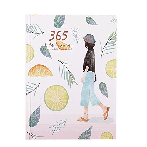 Cuadernos de redacción Planificar la gestión del Tiempo Horario del día Aprendizaje Bloc de Notas del Estudiante Planificador Diario Horario Plan portátil Blocs y Cuadernos de Notas Cover