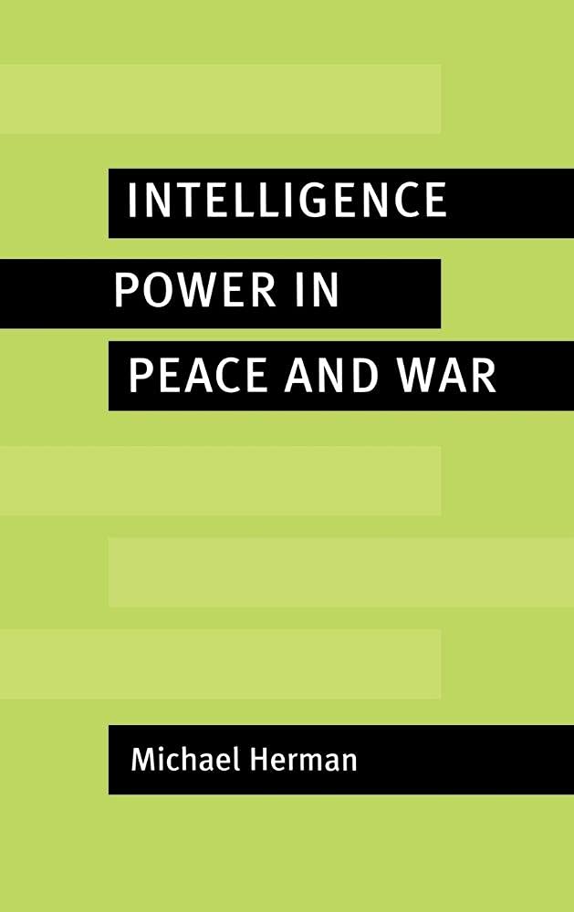 Buy Intelligence Power in Peace and War — BookShops.in