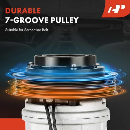 A-Premium Air Conditioner AC Compressor with Clutch Compatible with Toyota Camry 2.4L 2007-2009, RAV4 2.4L 2006-2008