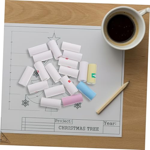 Papier thermique autocollant anti-bourrage pour impression nette enfant