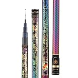 YADLCR 3.6M-9M caña de Pescar 6H Agua Dulce Grande Ultra Ligero de Alto Carbono de la Carpa telescópica cañas de Pescar(5.4m)