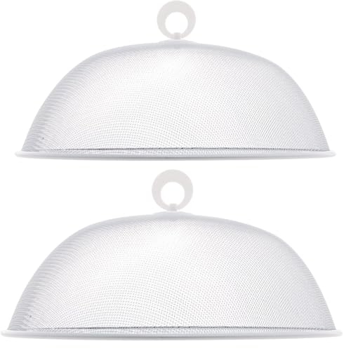 Kit 2 Tela Protetora para Alimentos 30cm de Metal Revestida com Plástico Proteja seus Alimentos com
