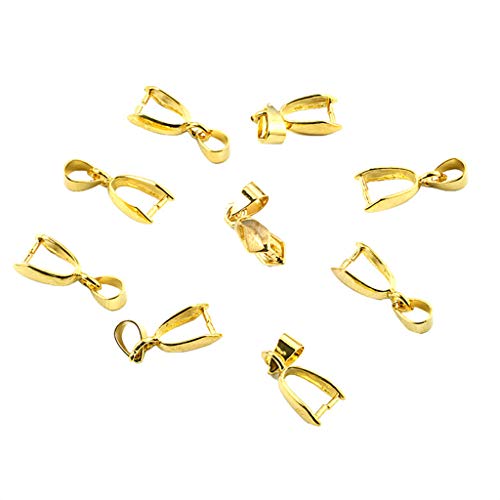 10 Pcs Necklace Buckles Alloy Silver Gold Snap Joint Clasp DIY Jewelry